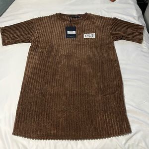 *NWT* PLT Chocolate T-Shirt Dress